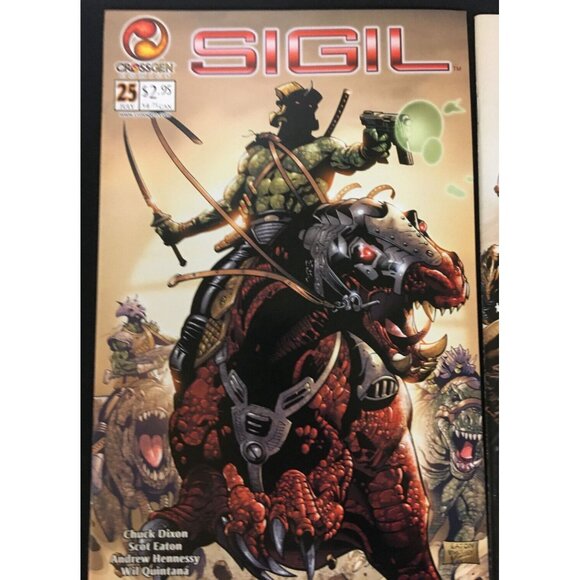 Crossgen Comics Mixed Lot of 10- Sigil, Crux, Sojurn & More Circa 2000-2001 - Picture 8 of 12